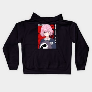 Short Hair Calliope Mori Kids Hoodie
